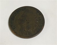 1906 Silver Indian Head Penny