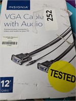 Insignia VGA Cable with Audio