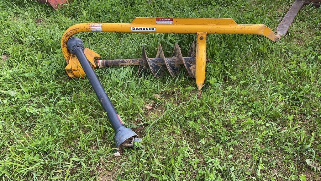 Danuser 3 Point Hitch Post Hole Digger, 12 inch