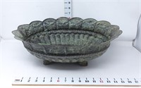 Metal Footed Bowl