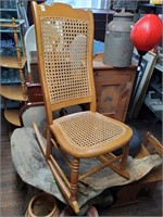 Cane Bottom & Back Rocking Chair