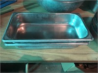 2 Stainless Pans