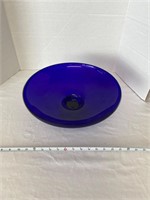 Blue Stained glass Bowl
