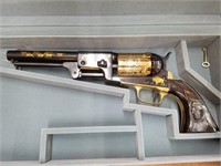 Colt 44 Black Powder Revolver in Display Box w/key