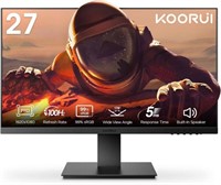 KOORUI 27 Inch, 100Hz FHD Gaming Monitor with