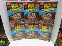6 Boxes Cocoa Pebble Crunch'd
