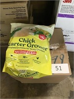 6 - 5lb bags young chicken feed