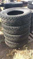 Four Unused Tires - LT275/70R18