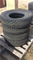 Four Unused Tires - 235/85R16