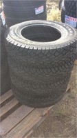 Four Unused Tires - LT225/75R16