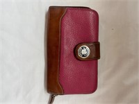 Vintage Dooney & Bourke Leather Organizer Wallet