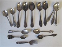 (6) Sterling Spoons &