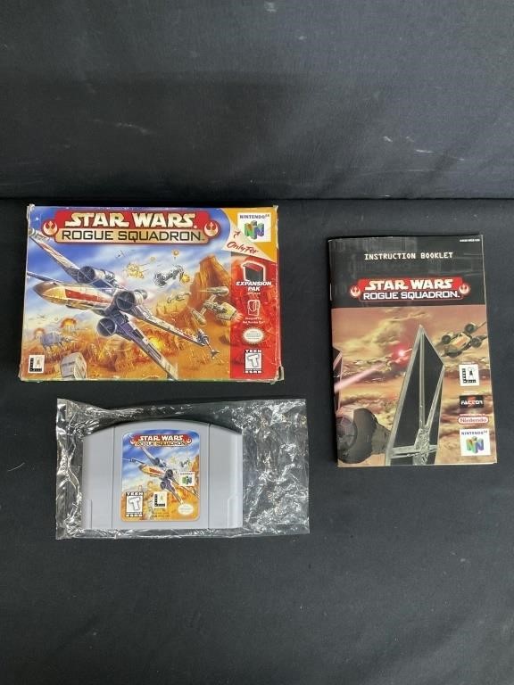 Nintendo 64 Star Wars Rogue Squadron video game