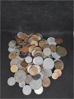Large Lot of Misc. Foreign Coins