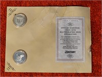 Apollo II  Silver Plated Coin Collection