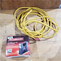 Air Compressor and Extension Cord