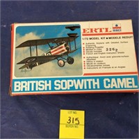 Ertl British Sopwith Camel Model Kit