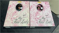 Two My Fair Lady Barbie Dolls