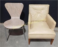 (2) Mid-Century Chairs