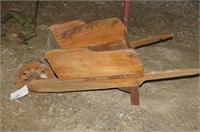 Small Wooden Wheelbarrow