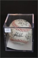 1997 Autographed Burlington Bees Baseball