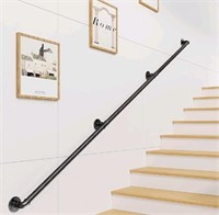 New Aolloa 10FT Stair Handrail, Wall Mount Stair R