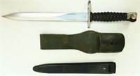 Vintage military bayonet w/ sheath