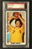 Bobby Smith PSA 8 Graded 1976 Topps Basketball Car