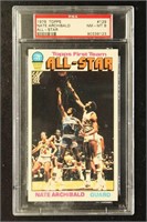 Nate Archibald All-Star PSA 8 Graded 1976 Topps Ba