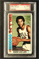 Norm Van Lier PSA 8 Graded 1976 Topps Basketball C