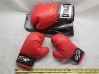 Kids Boxing Gloves & One Adult Boxing Glove
