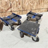 Snow mobile dollies