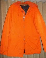 Large Lined Orange Hunters Jacket