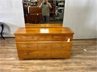 Vintage Hooker Mainline Dresser with Mirror