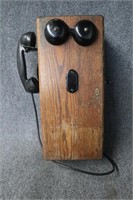 Vintage Wooden Telephone