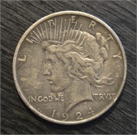 1924-P Peace Dollar