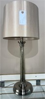 Mercury Glass Candlestick Lamp