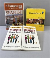 Rosetta Stone Spanish;Hugo Spanish Course;Phrase B
