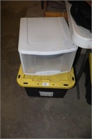 TOTE AND STORAGE CABINET