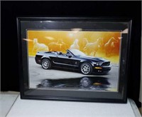 Cool cobra mustang framed print approx size is 26