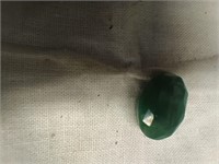 Cut & Faceted Brazilian Emerald  10.05 carat