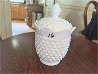 FENTON MILK GLASS HOBNAIL