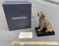 Swarovski Crystal Dog Figure