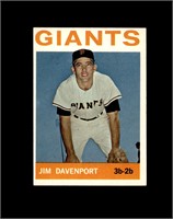 1964 Topps #82 Jim Davenport EX to EX-MT+