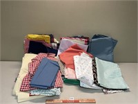 GREAT LOT OF MIXED FABRIC MATERIAL