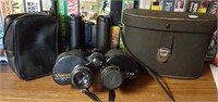 Binoculars - 2 pairs, ViewLux 7 X 35 with case,
