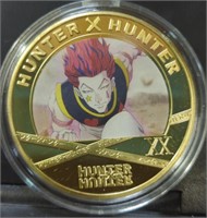 Hunter X Hunter Anime 24k gold-plated coin