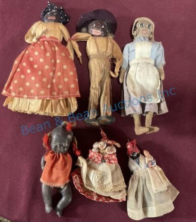 Black Americana, folk art dolls