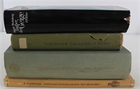 Collection of (4) German Books