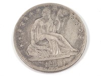 1850-O Seated Half Dollar